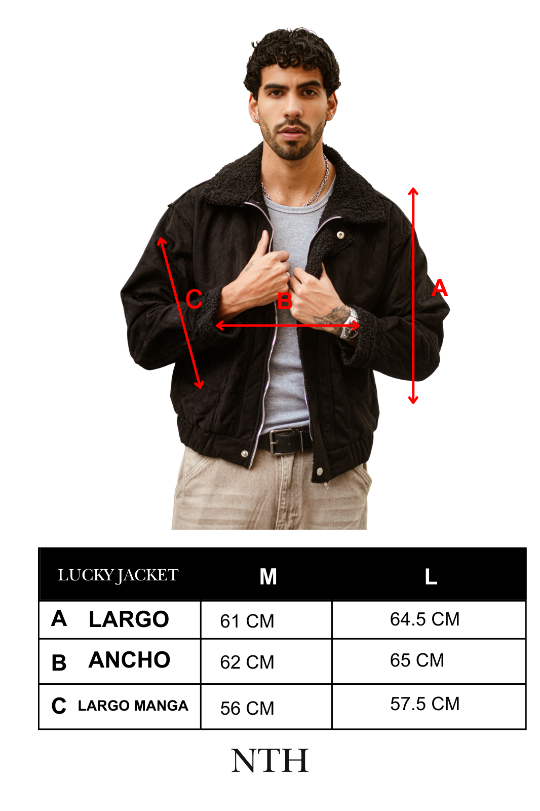 LUCKY JACKET NEGRO