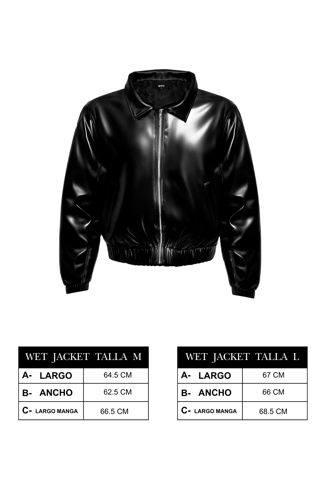 Wet Jacket Cuerina