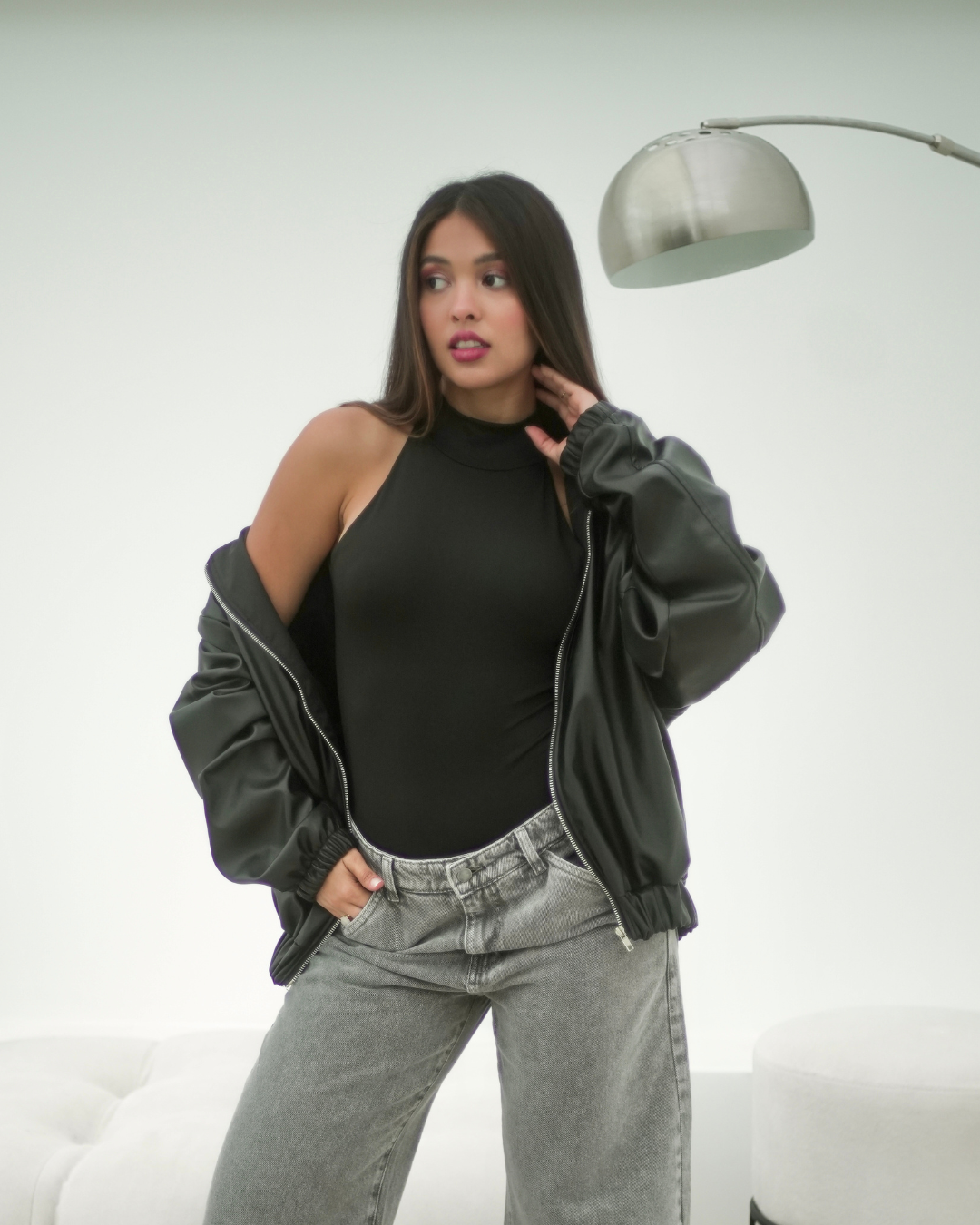 Wet Jacket Cuerina