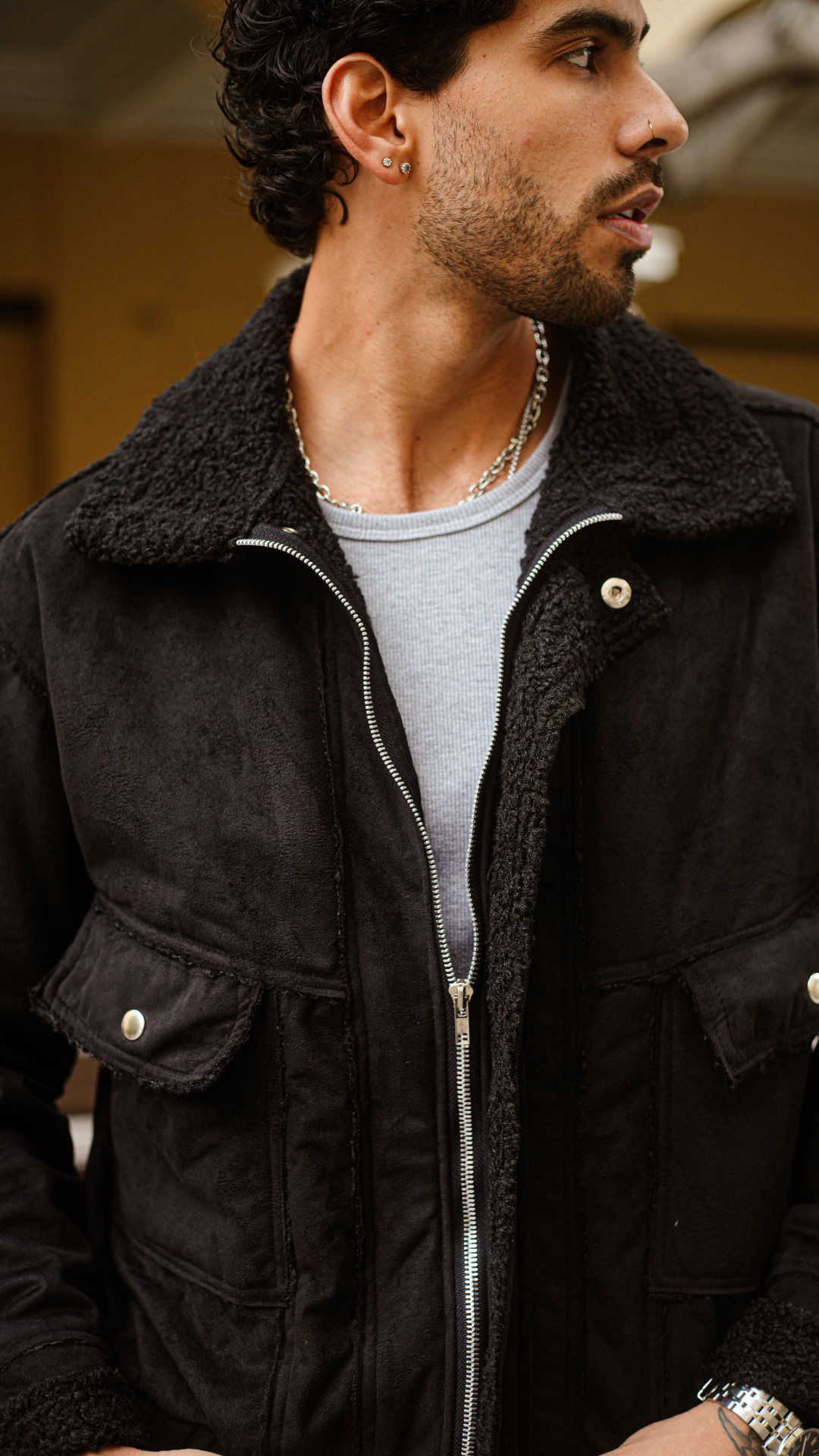 LUCKY JACKET NEGRO