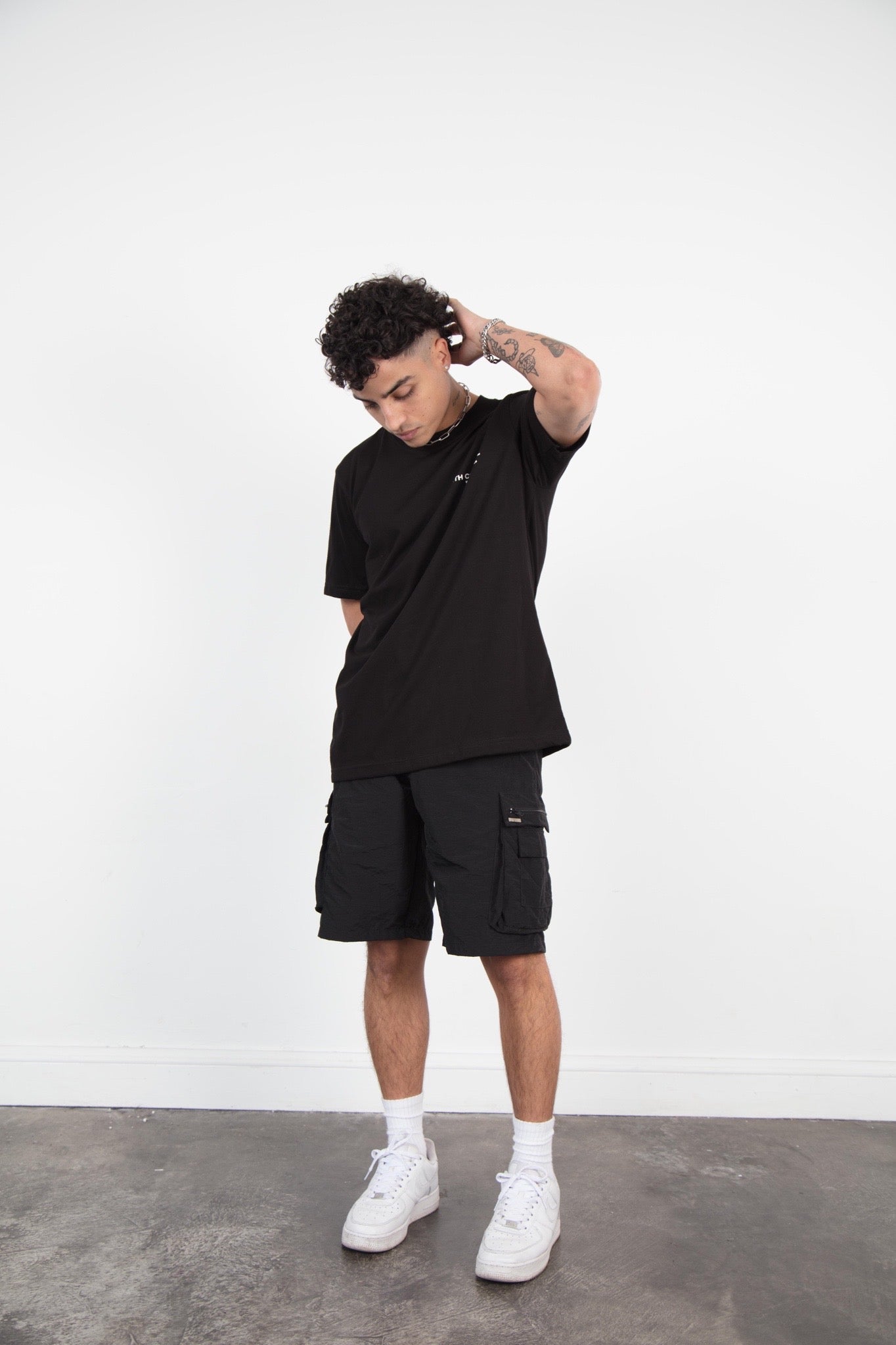 Short Cargo Negro
