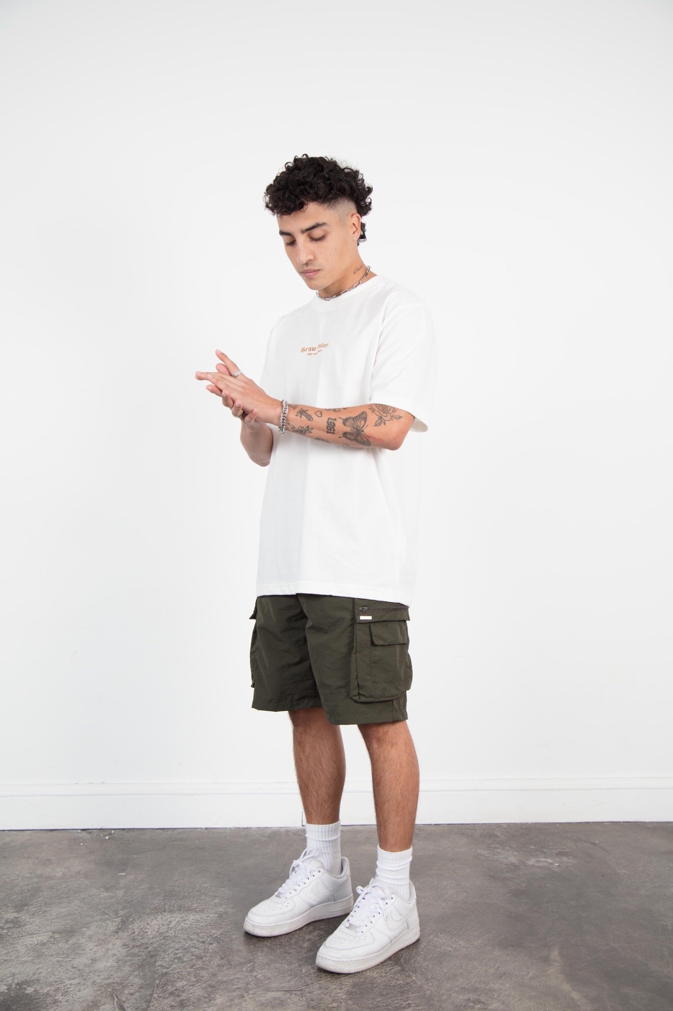 Short Cargo Verde Militar