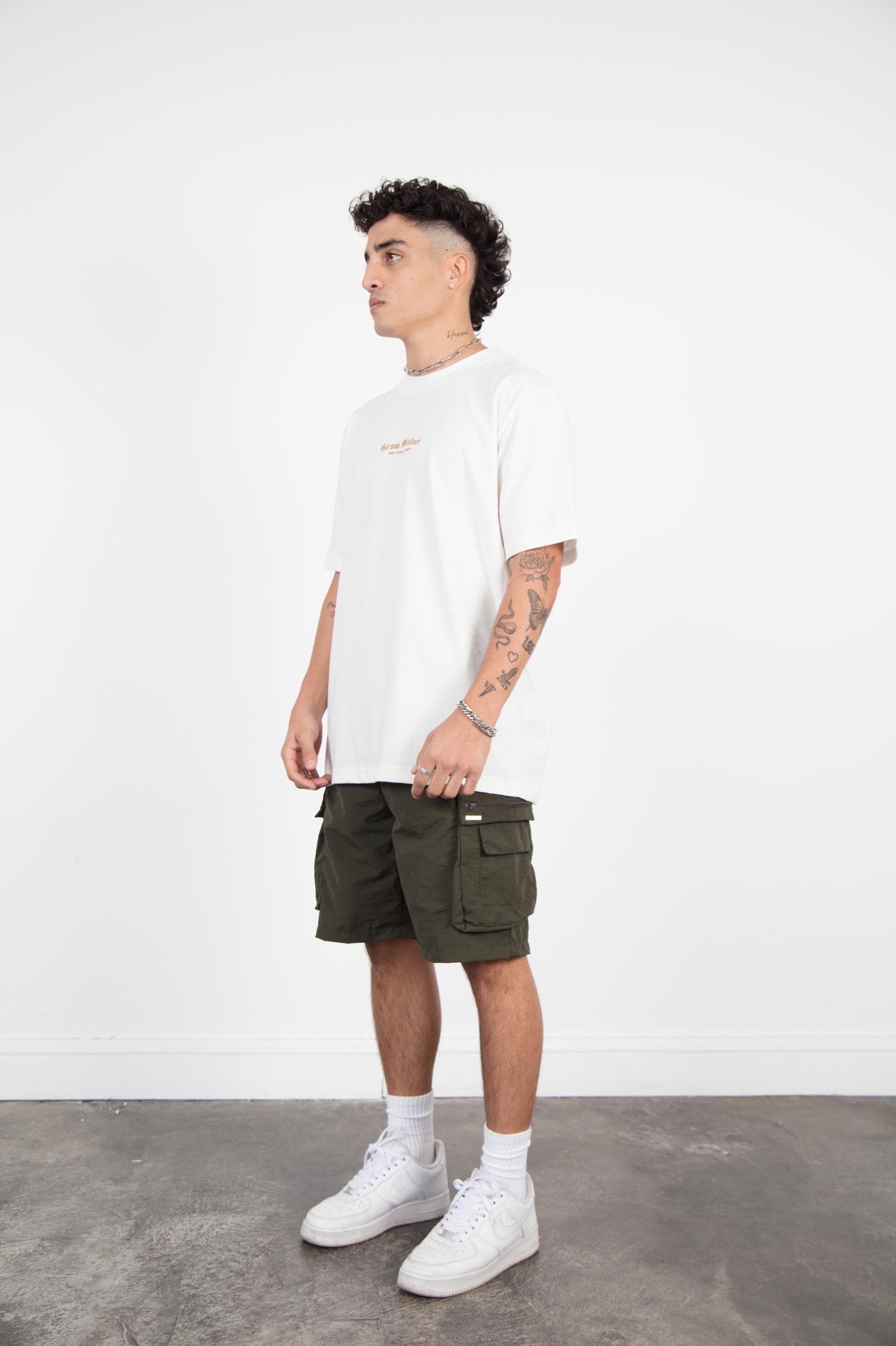 Short Cargo Verde Militar