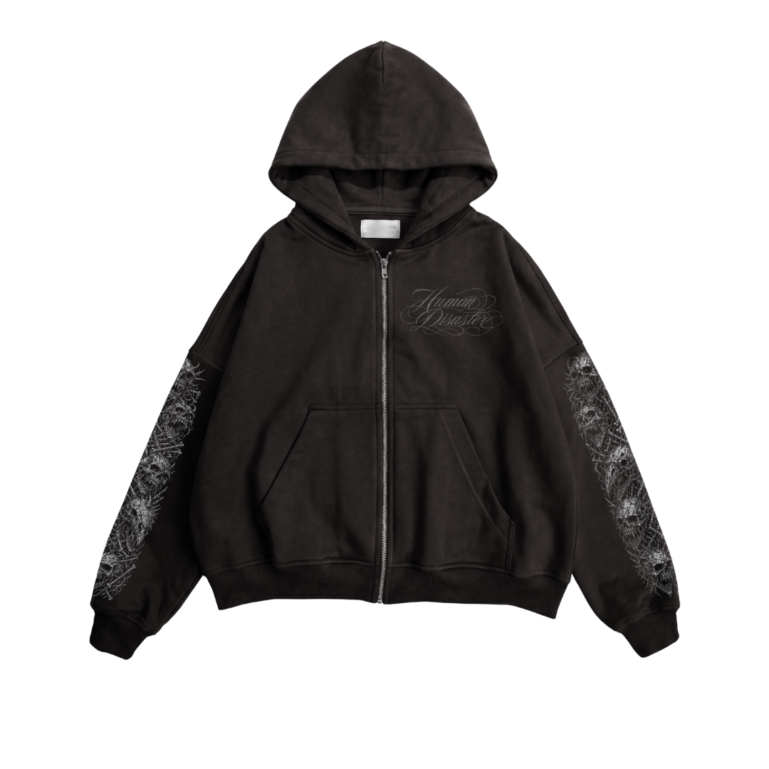 DISASTER ZIP HOODIE