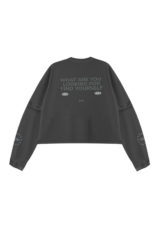 POLO MANGA LARGA FIND YOURSELF