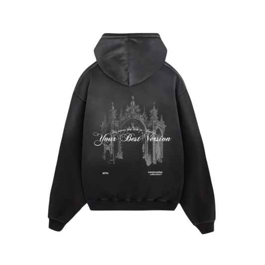 HOODIE "YOUR BEST VERSION" - CONSTRUCTION