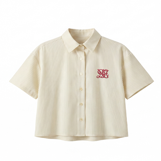 Camisa Mónaco Amarillo Manga Corta