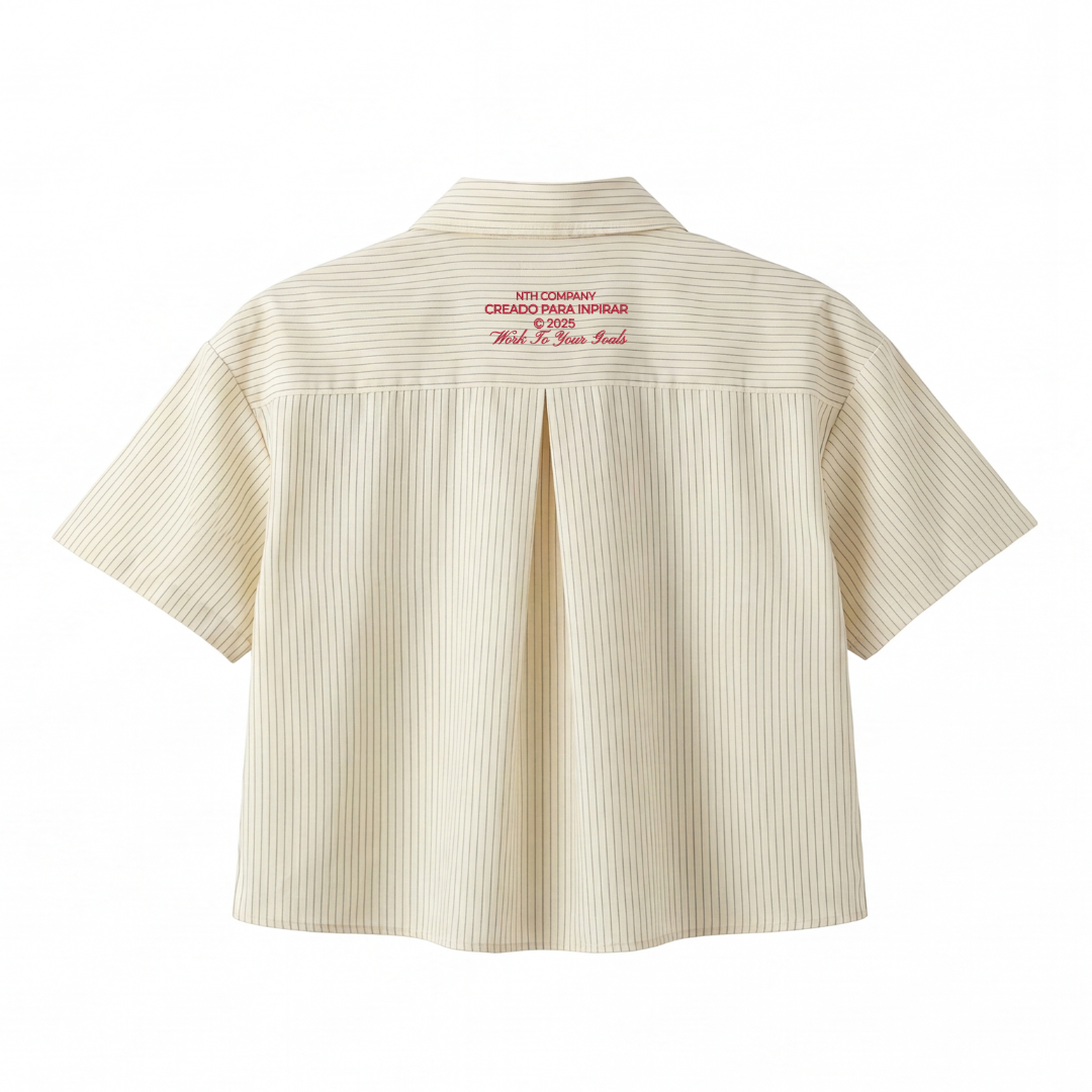 Camisa Mónaco Amarillo Manga Corta