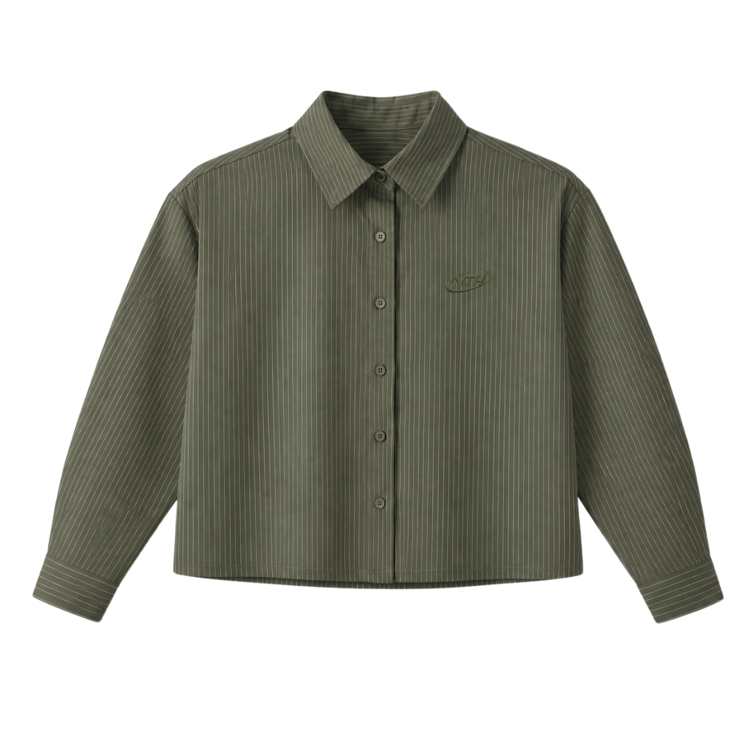 Camisa Mónaco Verde Manga Larga