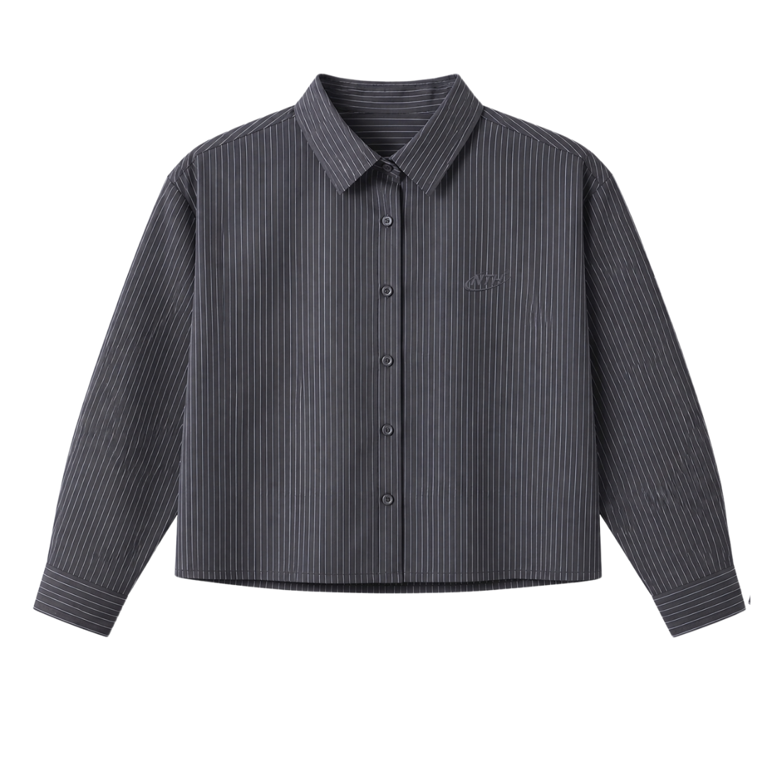 Camisa Mónaco Plomo Manga Larga