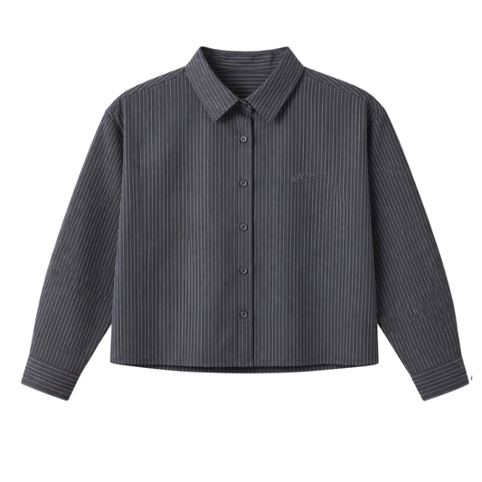 Camisa Mónaco Plomo Manga Larga
